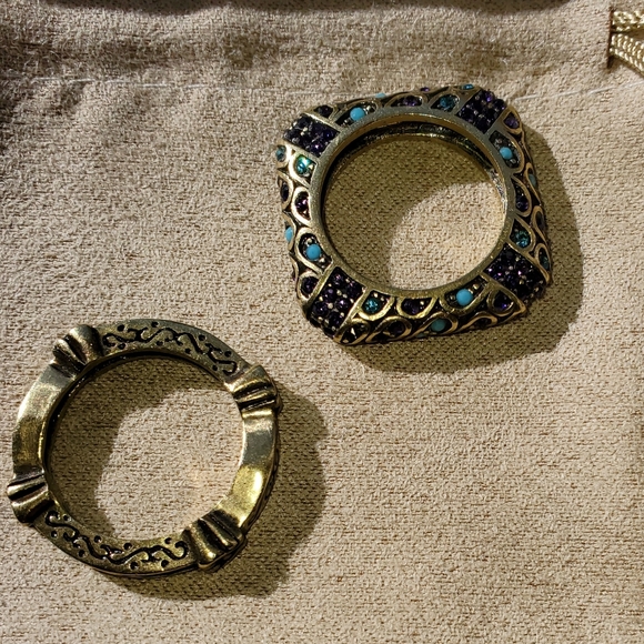 UNIQUE HEIDI DAUS SET OF RINGS**DISCOUNTED SHIPPING** - Picture 6 of 6
